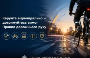 На Львівщині триває профілактика ДТП за участю двоколісного транспорту