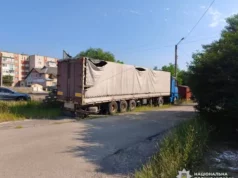У Стрию підпалили вантажівку: підозрюють 23-річного місцевого жителя