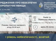 (Українська) 09 липня на Львівщині очікують сильний північно-західний вітер 09 липня на Львівщині очікують сильний північно-західний вітер