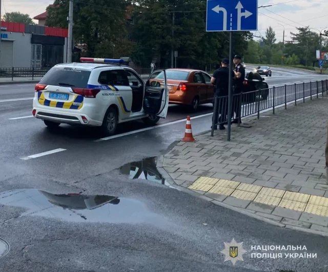 image У Львові на перехресті Городоцької та Рівної травмована пішохідка