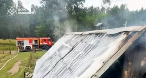 У селі Верещиця вогнеборці врятували від вогню дві будівлі