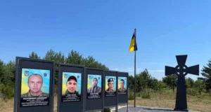У Руді-Сілецькій відкрили Алею пам’яті Захисників України