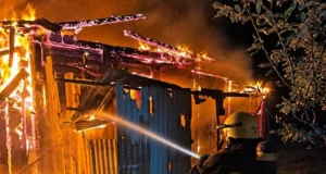 У селі Лопушно Самбірського району ліквідували пожежу в житловому будинку