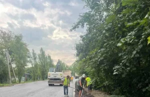 На вул. Шевченка у Львові завершили асфальтування, рух ще тимчасово обмежений На вул.