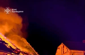 У Доброгостові під час пожежі літньої кухні врятували житловий будинок У Доброгостові під час пожежі літньої кухні врятували житловий будинок
