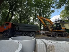 На вулиці Галицької Армії у Львові ремонтують 120-річний колектор: рух перекрито На вулиці Галицької Армії у Львові ремонтують 120-річний колектор: рух перекрито