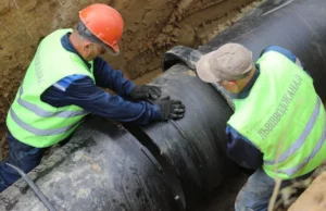 Частина Шевченківського району Львова без води через аварію на гідранті Частина Шевченківського району Львова без води через аварію на гідранті