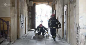 У центрі Львова загасили пожежу в підвалі житлового будинку