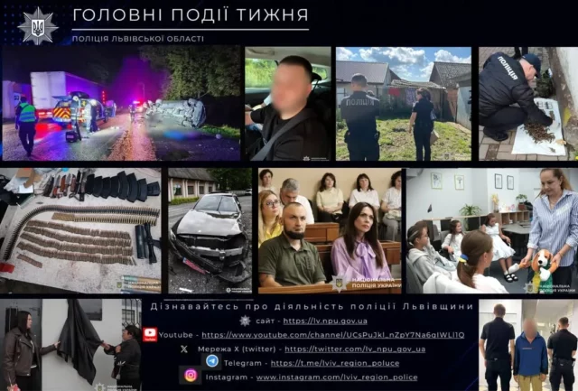 image Оперативний тиждень на Львівщині: головні події з 20 по 24 липня