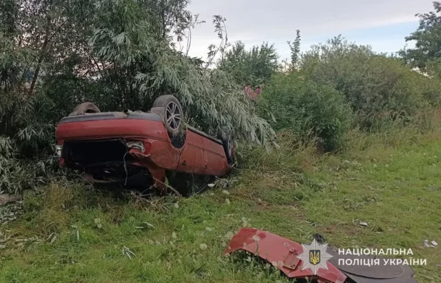 У селі Волиця Львівського району в ДТП травмовано трьох людей
