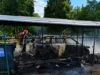 У Львові загорілися сміттєві контейнери та авто на вулиці Володимира Великого У Львові загорілися сміттєві контейнери та авто на вулиці Володимира Великого