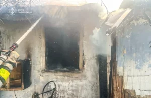 У селі Лагодів на Золочівщині загорівся житловий будинок
