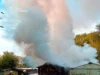 У Дрогобичі загорілися три металеві гаражі, рятувальники вберегли ще чотири