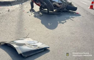 У Львові на вулиці Науковій у ДТП травмувався мотоцикліст