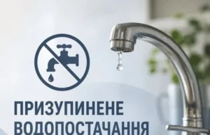 У Мостиськах тимчасово призупинили водопостачання через каламутність