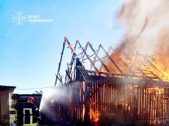У Великих Мостах вогнеборці врятували сусідні будівлі від пожежі У Великих Мостах вогнеборці врятували сусідні будівлі від пожежі