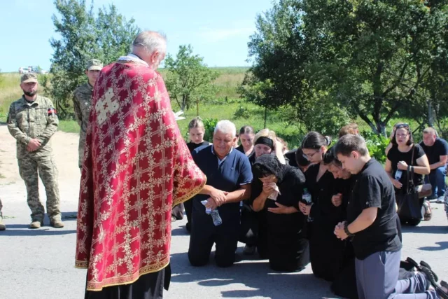 Куликівська громада провела в останню дорогу Петра Тогана
