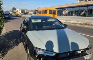 У Самборі автомобіль Audi A4 травмував пішохода