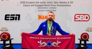Назар Жінчин став бронзовим призером чемпіонату Європи з жиму лежачи