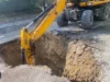 У Львові на вул. Героїв УПА виявили два провалля, ремонт триває У Львові на вул.