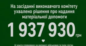 Славська селищна рада виділила кошти на допомогу військовим та жителям громади