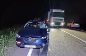На Львівщині автомобіль смертельно травмував пішохода на дорозі Львів–Луцьк