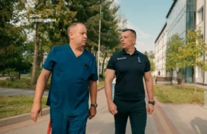 Львівський рятувальник Ростислав Коваль проходить відновлення після поранення під час ліквідації наслідків ракетного удару