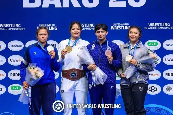 image Соломія Петрів здобула срібло чемпіонату світу U-17 з вільної боротьби