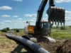 Між Магеровом і Львовом оновлюють магістральний водогін: проклали 500 метрів нової труби