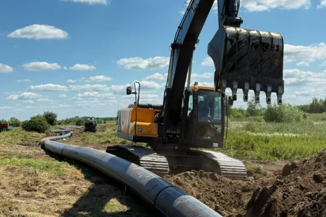 image Між Магеровом і Львовом оновлюють магістральний водогін: проклали 500 метрів нової труби