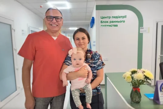У Львові врятували 4-місячну дівчинку з тромбами в легеневій артерії
