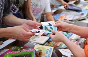 У Львові під час «Книжкової площі» обміняли понад 5 тисяч книжок