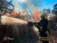У Заболотцях на Золочівщині рятувальники не допустили знищення трьох житлових будинків пожежею