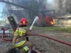 У Львові рятувальники ліквідували пожежу на складі, загинули троє людей