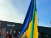 У Турці урочисто підняли Державний Прапор України У Турці урочисто підняли Державний Прапор України
