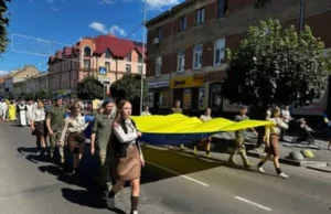 У Стрию відзначили День Прапора та День Незалежності патріотичним заходом