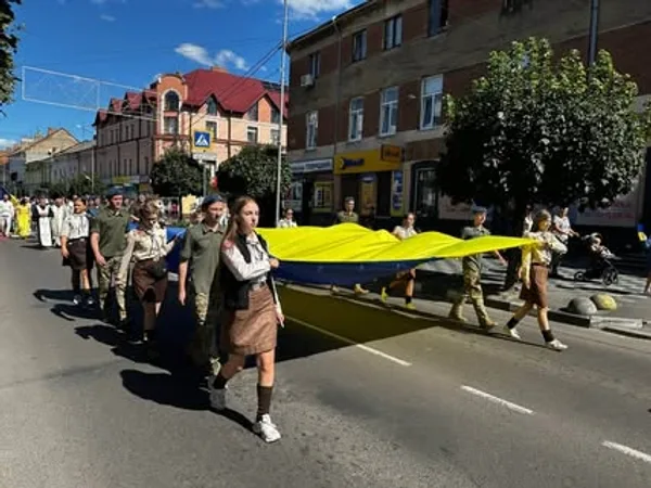 image У Стрию відзначили День Прапора та День Незалежності патріотичним заходом