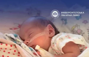 Маленька Квітка, народжена на 29 тижні з вагою 900 г, одужує в Університетській лікарні Львова
