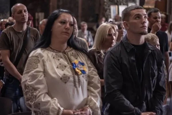 image Родині полеглого захисника Олексія Яворського вручили посмертний «Комбатантський хрест»