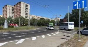 У Львові на розв’язці Кульпарківська — Виговського — Володимира Великого ДТП стало менше на 57%
