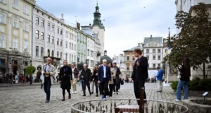 До Львова прибула делегація міжнародного Реєстру збитків для України