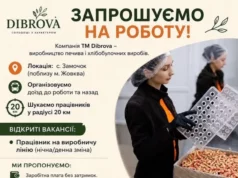 Компанія «ТМ Dibrova» поблизу Жовкви запрошує працівників на виробництво Компанія «ТМ Dibrova» поблизу Жовкви запрошує працівників на виробництво