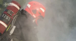 У селі Боянець Шептицького району вночі горів житловий будинок: постраждала жінка