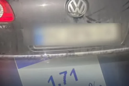 Нетверезого водія Volkswagen Passat викрили завдяки небайдужому водію