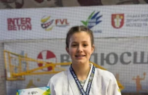 Меланія Матюха стала віцечемпіонкою України з дзюдо U15