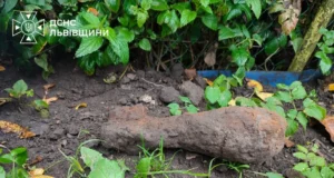 У селі Стоділки на Львівщині під час робіт знайшли мінометну міну Другої світової