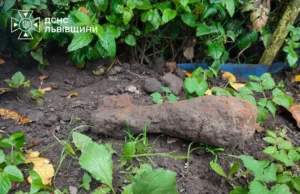 У селі Стоділки на Львівщині під час робіт знайшли мінометну міну Другої світової