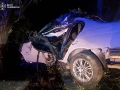 У селі Явора на Самбірщині рятувальники деблокували водія після перекидання BMW У селі Явора на Самбірщині рятувальники деблокували водія після перекидання BMW