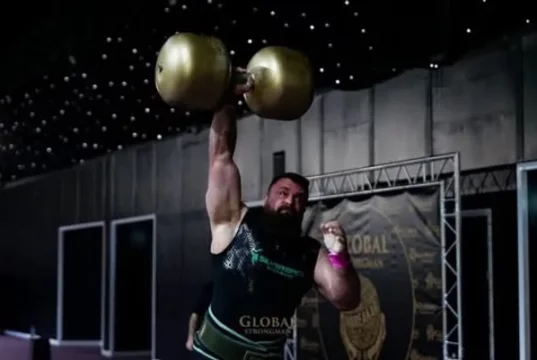 Стронгмен Павло Кордіяка зі Львівщини переміг на Global Summit of Strength у Британії
