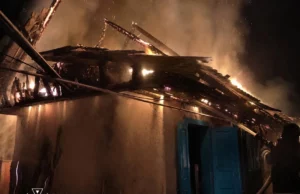 На Яворівщині вночі загорілася господарська будівля, врятовано житловий будинок На Яворівщині вночі загорілася господарська будівля, врятовано житловий будинок